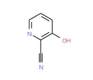 2-Cyano-3-hydroxypyridine (CAS 932-35-4) - chemical structure image
