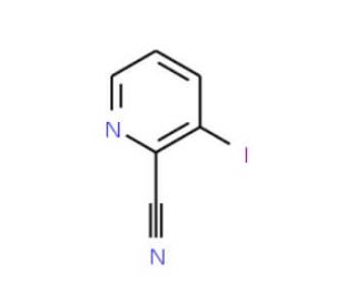2-Cyano-3-iodopyridine (CAS 827616-52-4) - chemical structure image