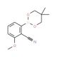 2-Cyano-3-methoxyphenylboronic acid neopentyl glycol ester (CAS 883899-02-3) - chemical structure image