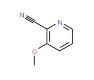 2-Cyano-3-methoxypyridine (CAS 24059-89-0) - chemical structure image