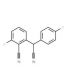 2-[Cyano(4-fluorophenyl)methyl]-6-fluorobenzenecarbonitrile - chemical structure image