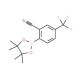 2-Cyano-4-(trifluoromethyl)phenylboronic acid pinacol ester (CAS 1073355-21-1) - chemical structure image