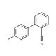 2-Cyano-4′-methylbiphenyl (CAS 114772-53-1) - chemical structure image
