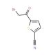 2-Cyano-5-(bromoacetyl)thiophene (CAS 496879-84-6) - chemical structure image