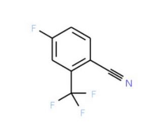 2-Cyano-5-fluorobenzotrifluoride (CAS 194853-86-6) - chemical structure image