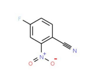 2-Cyano-5-fluoronitrobenzene (CAS 80517-21-1) - chemical structure image