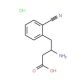 2-Cyano-L-beta-homophenylalanine hydrochloride (CAS 270065-82-2) - chemical structure image