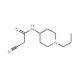 2-Cyano-N-(1-propylpiperidin-4-yl)acetamide - chemical structure image