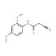 2-Cyano-N-(2,4-dimethoxyphenyl)acetamide - chemical structure image