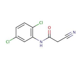 2-Cyano-N-(2,5-dichloro-phenyl)-acetamide - chemical structure image