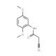 2-Cyano-N-(2,5-dimethoxyphenyl)acetamide - chemical structure image