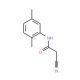 2-Cyano-N-(2,5-dimethyl-phenyl)-acetamide (CAS 87165-31-9) - chemical structure image