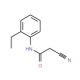 2-Cyano-N-(2-ethylphenyl)acetamide - chemical structure image