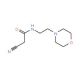 2-Cyano-N-(2-morpholin-4-yl-ethyl)-acetamide (CAS 15029-26-2) - chemical structure image