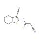 2-Cyano-N-(3-cyano-4,5,6,7-tetrahydro-1-benzothien-2-yl)acetamide - chemical structure image