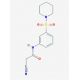 2-Cyano-N-[3-(piperidine-1-sulfonyl)-phenyl]-acetamide - chemical structure image