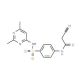 2-Cyano-N-(4-{[(2,6-dimethylpyrimidin-4-yl)amino]-sulfonyl}phenyl)acetamide - chemical structure image
