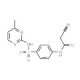 2-Cyano-N-(4-{[(4-methylpyrimidin-2-yl)amino]-sulfonyl}phenyl)acetamide - chemical structure image