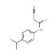 2-Cyano-N-(4-isopropylphenyl)acetamide - chemical structure image