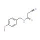 2-Cyano-N-(4-methoxybenzyl)acetamide - chemical structure image