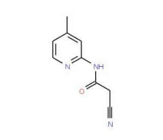 2-Cyano-N-(4-methylpyridin-2-yl)acetamide - chemical structure image