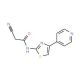 2-cyano-N-(4-pyridin-4-yl-1,3-thiazol-2-yl)acetamide - chemical structure image
