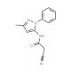 2-Cyano-N-(5-methyl-2-phenyl-2H-pyrazol-3-yl)-acetamide - chemical structure image