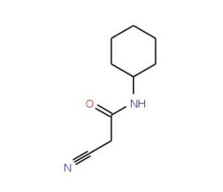 2-Cyano-N-cyclohexyl-acetamide (CAS 15029-38-6) - chemical structure image