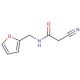 2-Cyano-N-furan-2-ylmethyl-acetamide (CAS 59749-85-8) - chemical structure image
