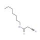 2-cyano-N-heptylacetamide (CAS 52493-38-6) - chemical structure image