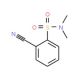 2-cyano-N,N-dimethylbenzenesulfonamide - chemical structure image