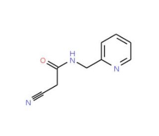 2-Cyano-N-(pyridin-2-ylmethyl)acetamide - chemical structure image