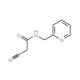 2-Cyano-N-(pyridin-2-ylmethyl)acetamide - chemical structure image