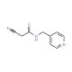 2-Cyano-N-(pyridin-4-ylmethyl)acetamide - chemical structure image