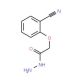 (2-Cyano-phenoxy)-acetic acid hydrazide - chemical structure image