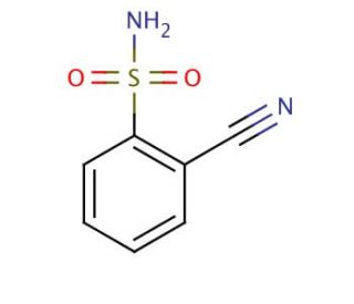 2-Cyanobenzenesulfonamide (CAS 73542-86-6) - chemical structure image