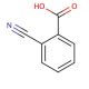 2-Cyanobenzoic acid (CAS 3839-22-3) - chemical structure image