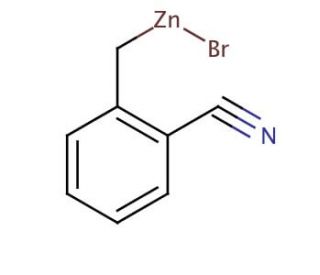 2-Cyanobenzylzinc bromide solution (CAS 199465-66-2) - chemical structure image