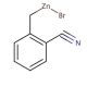 2-Cyanobenzylzinc bromide solution (CAS 199465-66-2) - chemical structure image