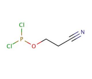 2-Cyanoethyl Phosphorodichloridite (CAS 76101-30-9) - chemical structure image