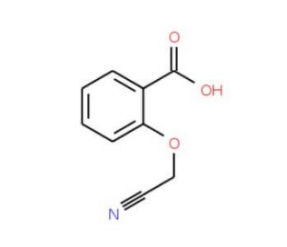 2-(cyanomethoxy)benzoic acid - chemical structure image