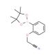 2-Cyanomethoxyphenylboronic acid, pinacol ester (CAS 936250-19-0) - chemical structure image