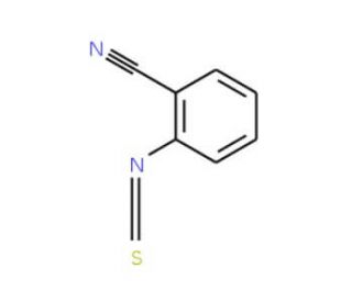 2-Cyanophenyl isothiocyanate (CAS 81431-98-3) - chemical structure image