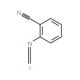 2-Cyanophenyl isothiocyanate (CAS 81431-98-3) - chemical structure image
