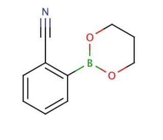2-Cyanophenylboronic acid 1,3-propanediol ester (CAS 172732-52-4) - chemical structure image