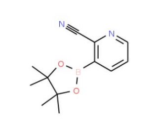 2-Cyanopyridine-3-boronic acid pinacol ester (CAS 878194-93-5) - chemical structure image