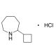 2-Cyclobutylhexahydro-1H-azepine Hydrochloride (CAS 1346603-18-6) - chemical structure image