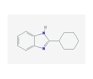 2-cyclohexyl-1H-benzimidazole (CAS 36947-70-3) - chemical structure image