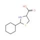 2-Cyclohexyl-thiazolidine-4-carboxylic acid - chemical structure image