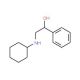 2-Cyclohexylamino-1-phenylethanol (CAS 6589-48-6) - chemical structure image